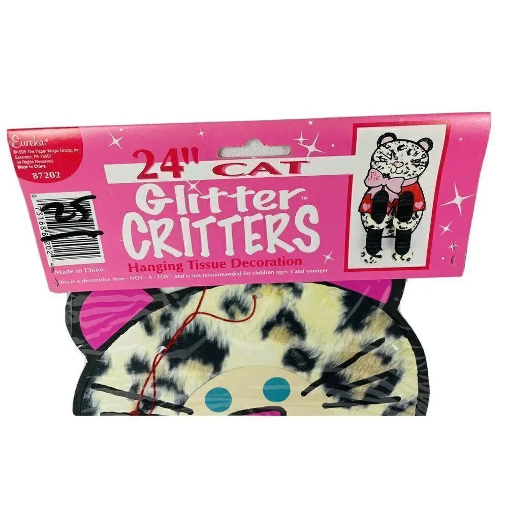 VTG 1995 NOS Eureka Glitter Critters 24